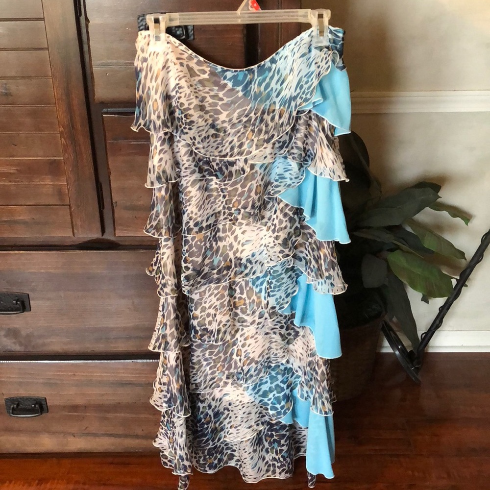 💝•Sharon tang• ruffled maxi skirt💝